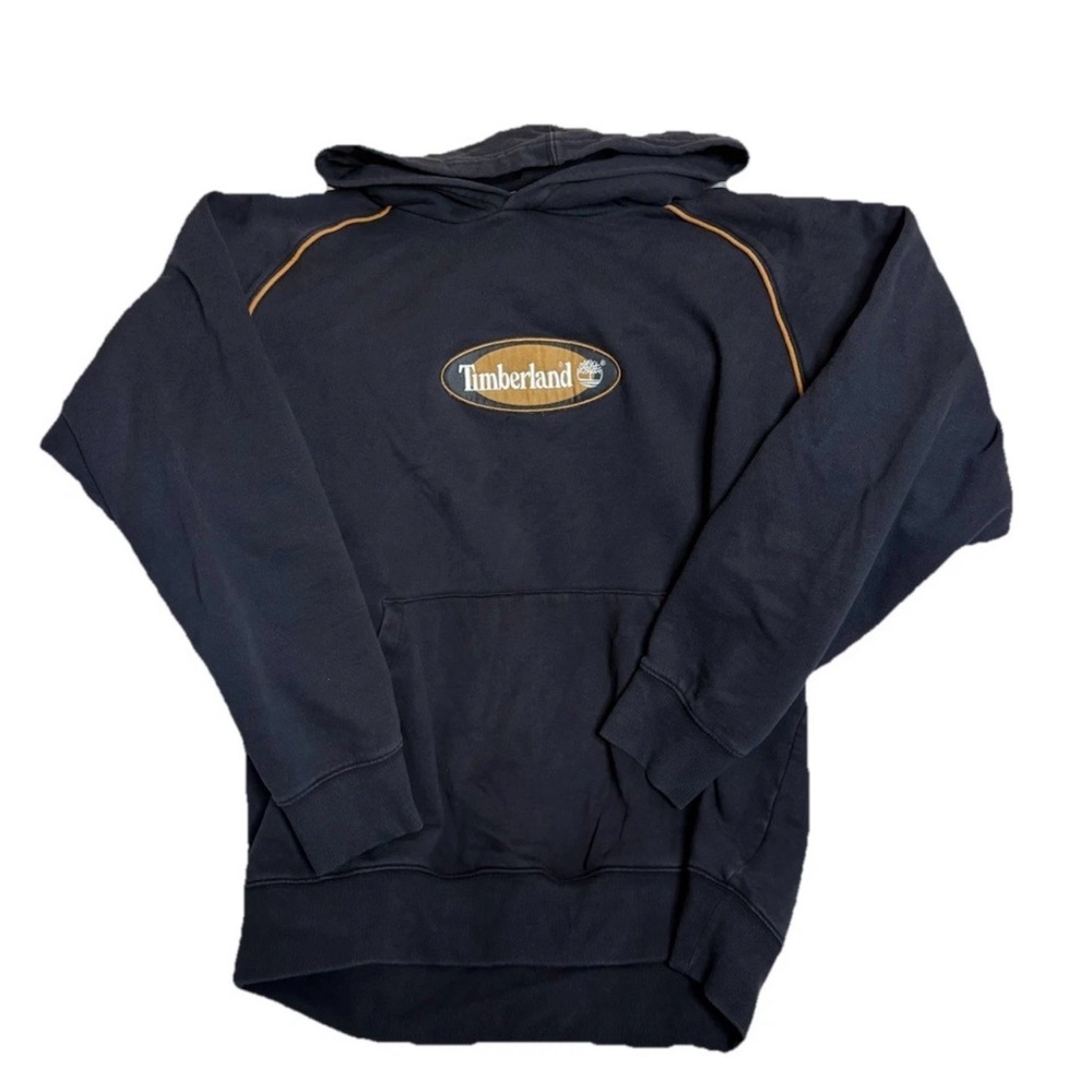 Timberland Oval hooded sweatshirt Black Size Medium